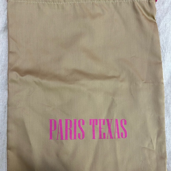 🆕 PARIS TEXIS Lace Up Sandal Peach Moonstone with Swarovski Crystals - Picture 8 of 14